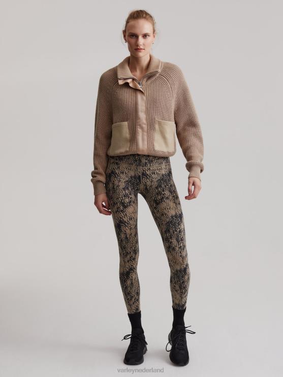 BD04L465 licht taupe delfern jas vrouwen Varley kleding