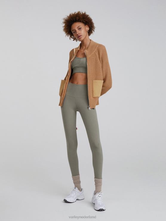 BD04L466 ijskoffie delfern jas vrouwen Varley kleding