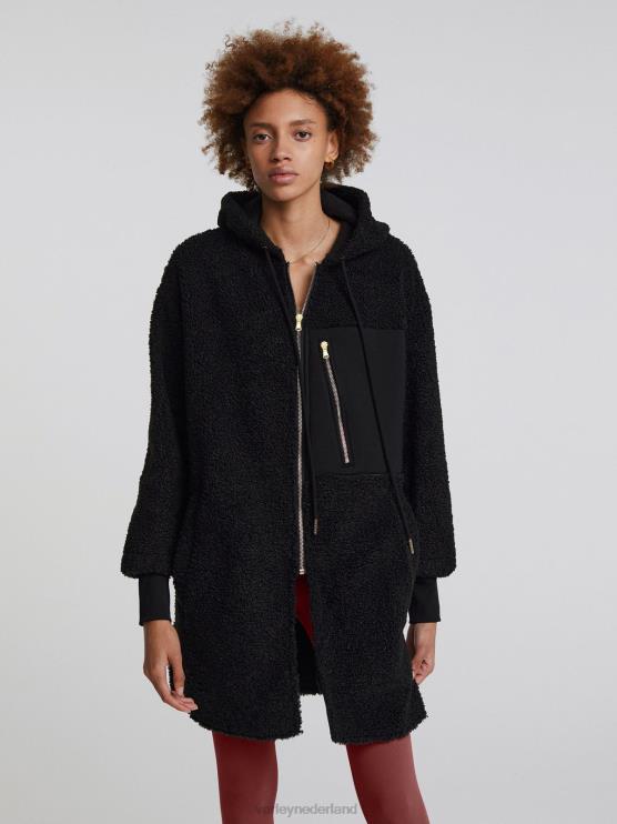 BD04L471 zwart Olympus jas vrouwen Varley kleding