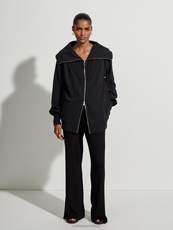 BD04L85 zwart ells jas vrouwen Varley kleding