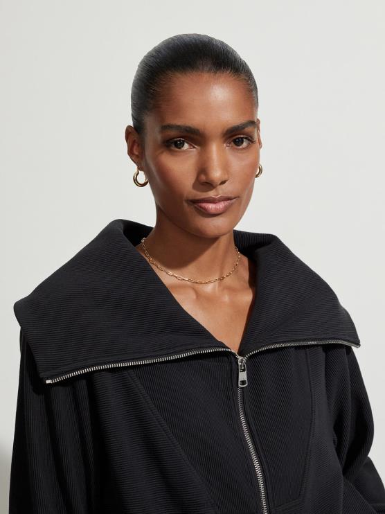 BD04L85 zwart ells jas vrouwen Varley kleding