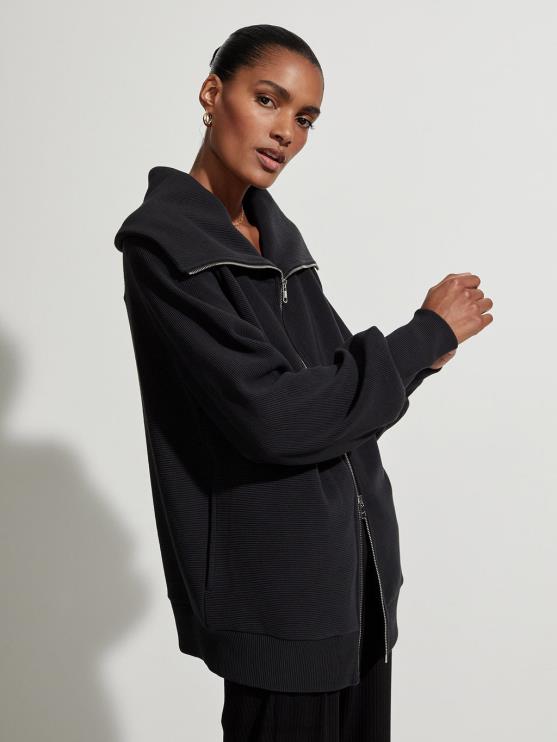 BD04L85 zwart ells jas vrouwen Varley kleding
