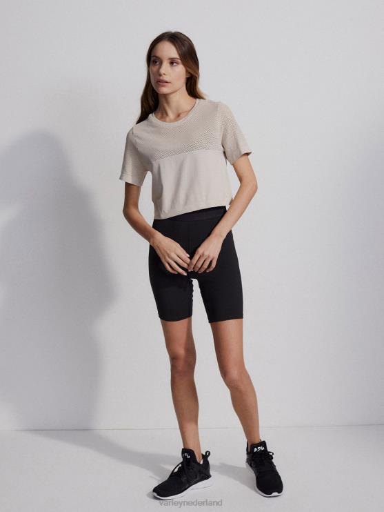 BD04L253 windgong paden cropped tee vrouwen Varley kleding