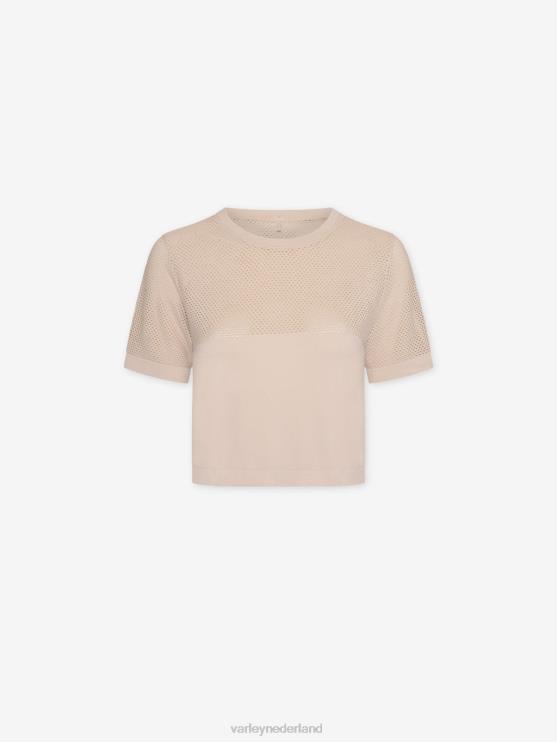 BD04L253 windgong paden cropped tee vrouwen Varley kleding