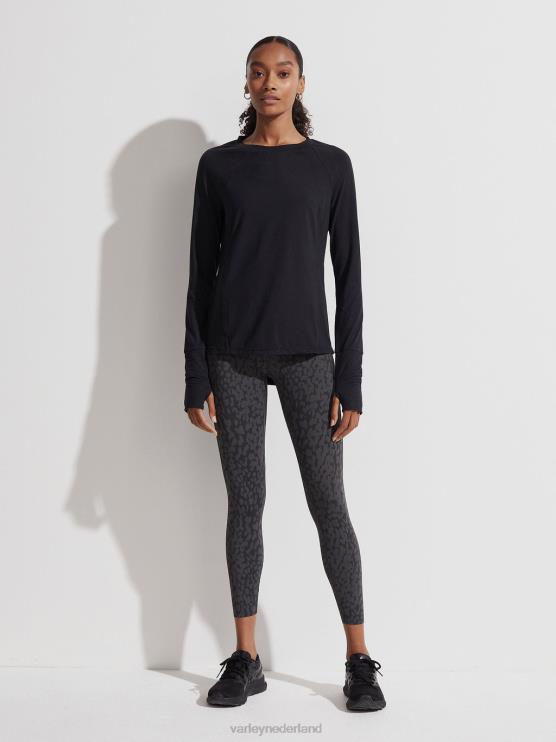 BD04L242 zwart bradford actief topje vrouwen Varley kleding