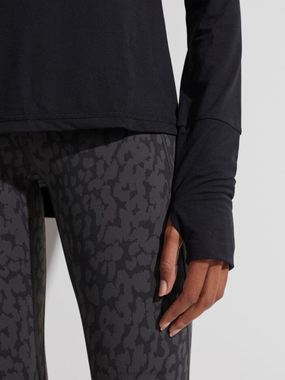 BD04L242 zwart bradford actief topje vrouwen Varley kleding