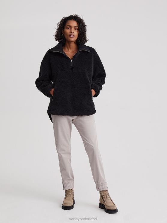 BD04L427 zwart stratton jas vrouwen Varley kleding