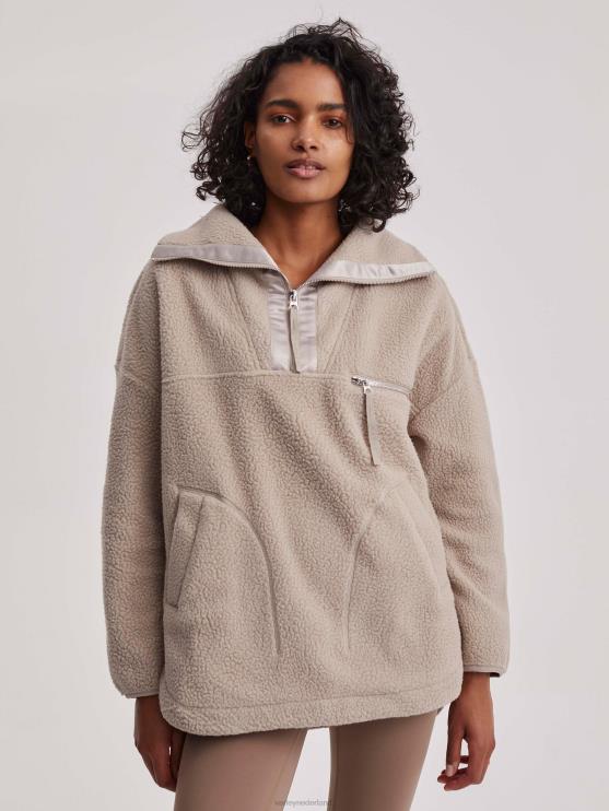 BD04L433 taupe klei daniel fleece vrouwen Varley kleding