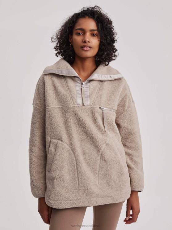BD04L433 taupe klei daniel fleece vrouwen Varley kleding