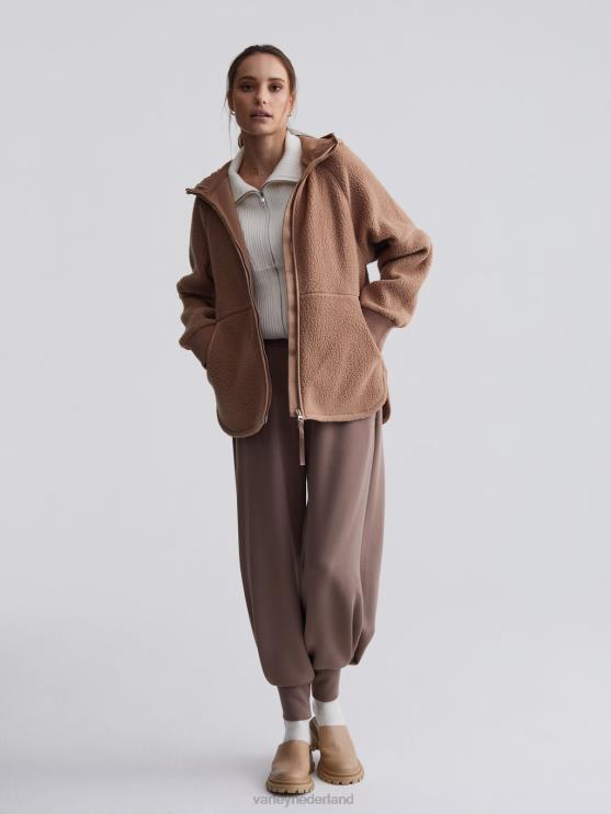 BD04L469 chanterelle raley fleece met rits vrouwen Varley kleding