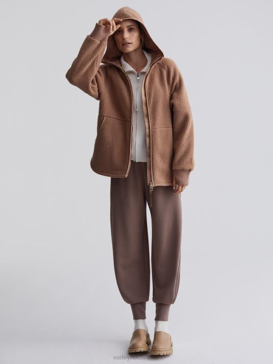 BD04L469 chanterelle raley fleece met rits vrouwen Varley kleding