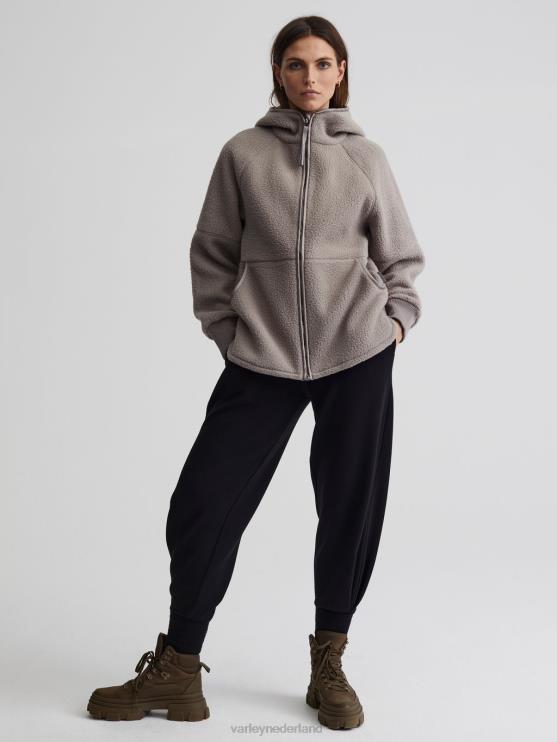 BD04L470 satelliet raley fleece met rits vrouwen Varley kleding