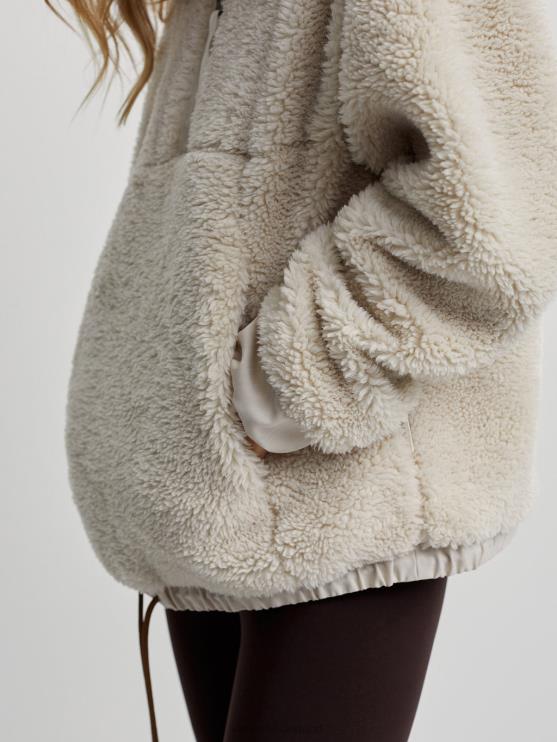 BD04L472 eierpunch Appleton pullover met halve rits vrouwen Varley kleding