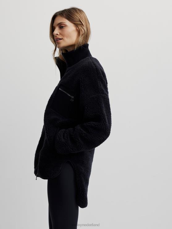 BD04L475 zwart marney jas vrouwen Varley kleding