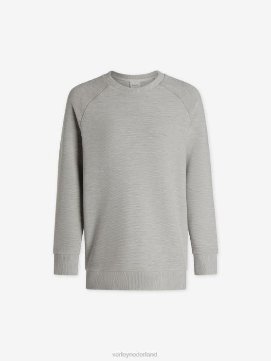 BD04L101 lichtgrijs gemêleerd zweten bemannen vrouwen Varley kleding