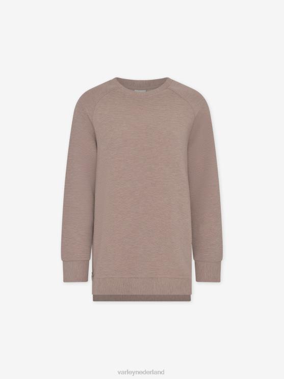 BD04L105 taupe mergel zweten bemannen vrouwen Varley kleding