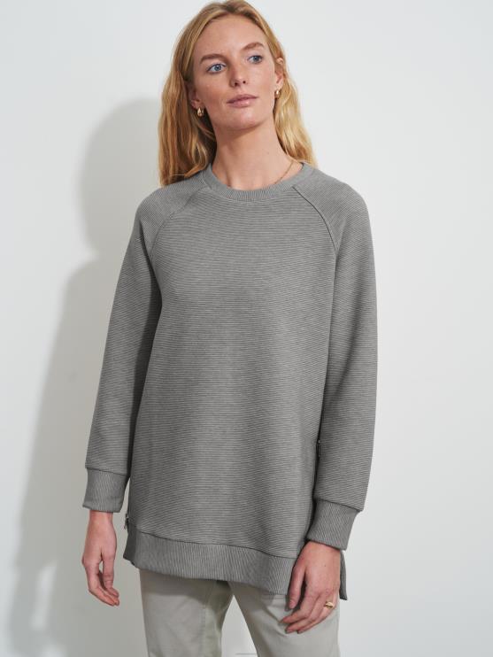 BD04L106 grijze mergel zweten bemannen vrouwen Varley kleding
