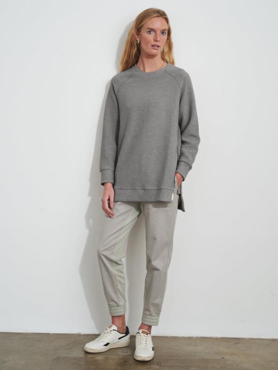 BD04L106 grijze mergel zweten bemannen vrouwen Varley kleding
