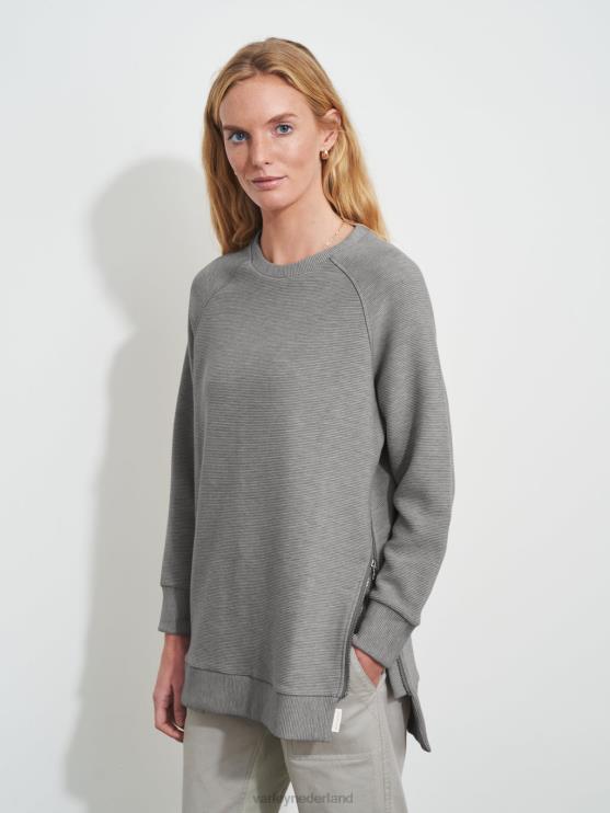 BD04L106 grijze mergel zweten bemannen vrouwen Varley kleding