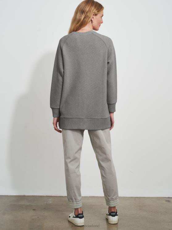 BD04L106 grijze mergel zweten bemannen vrouwen Varley kleding
