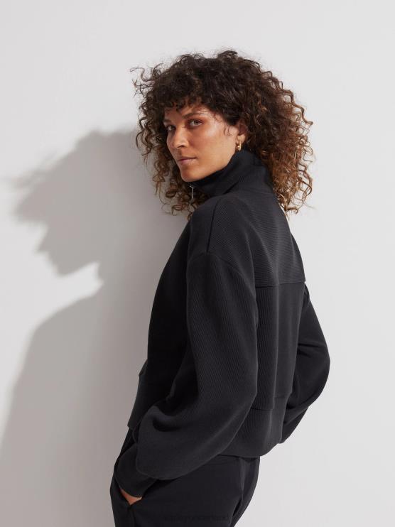 BD04L144 zwart ramona pullover met halve rits vrouwen Varley kleding