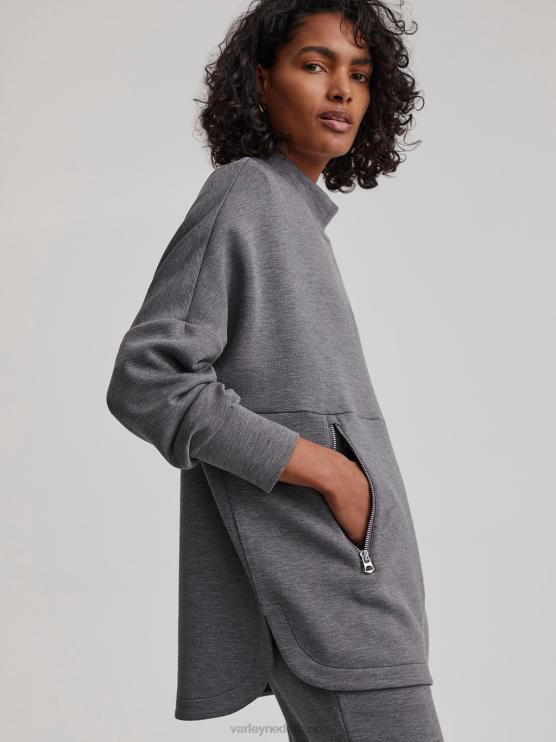 BD04L153 houtskool mergel baai zweet vrouwen Varley kleding