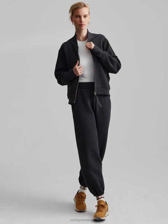 BD04L157 zwart alia zip-through sweat vrouwen Varley kleding
