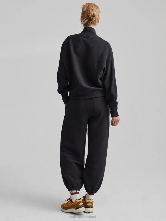 BD04L157 zwart alia zip-through sweat vrouwen Varley kleding