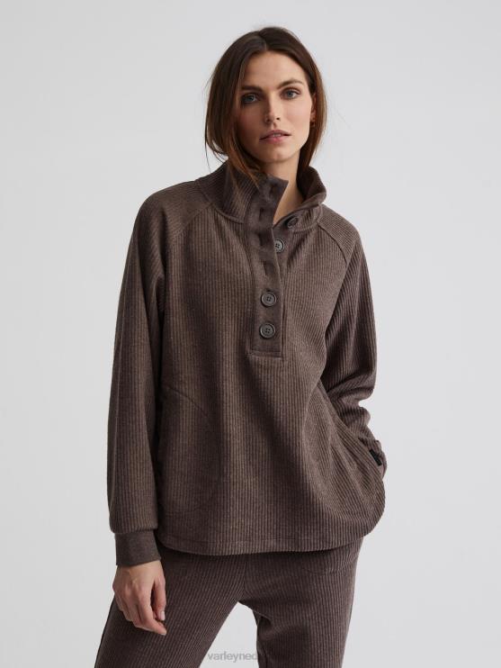 BD04L214 chocolade mergel royaal zweet vrouwen Varley kleding