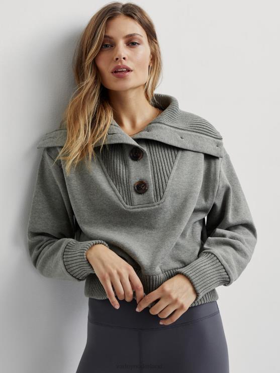 BD04L225 schemergroene vlek mergel milaan zweet vrouwen Varley kleding