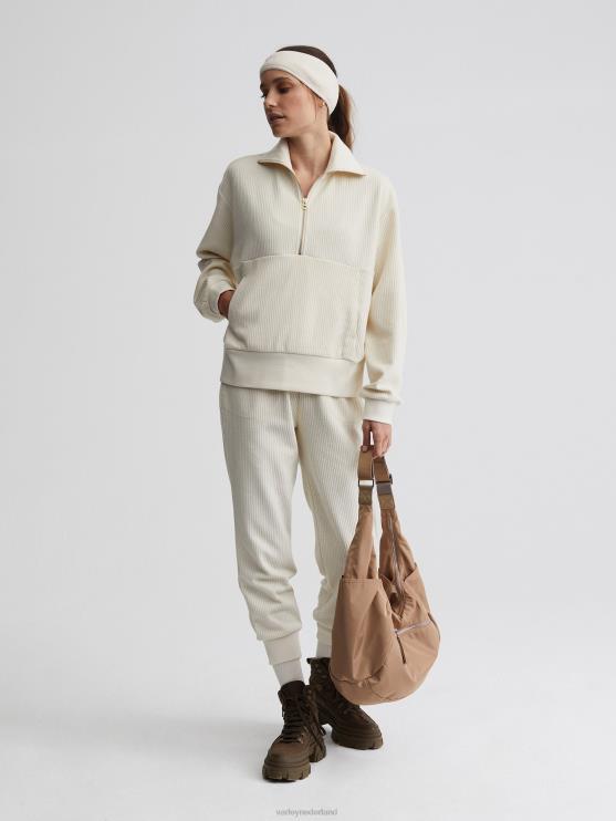 BD04L227 zilverreiger cyrus pullover met halve rits vrouwen Varley kleding