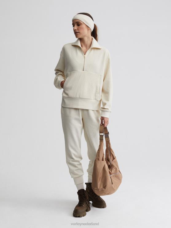 BD04L227 zilverreiger cyrus pullover met halve rits vrouwen Varley kleding