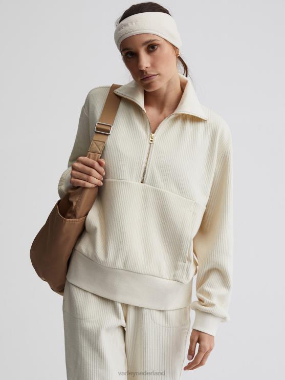 BD04L227 zilverreiger cyrus pullover met halve rits vrouwen Varley kleding