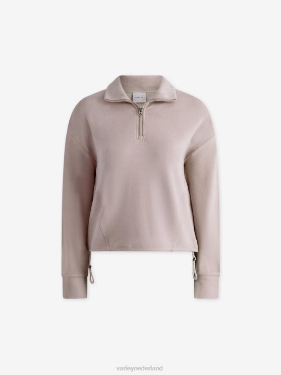 BD04L239 sfinx collett pullover met halve rits vrouwen Varley kleding