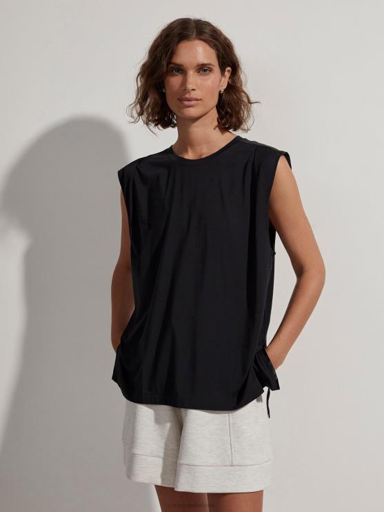 BD04L115 zwart calgary boxy-tank vrouwen Varley kleding