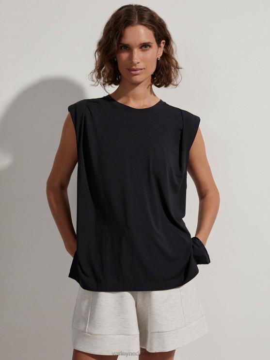 BD04L115 zwart calgary boxy-tank vrouwen Varley kleding