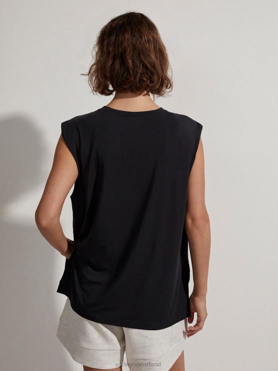 BD04L115 zwart calgary boxy-tank vrouwen Varley kleding
