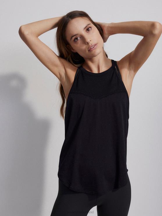 BD04L117 zwart Monterey tank vrouwen Varley kleding