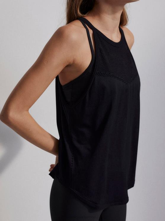 BD04L117 zwart Monterey tank vrouwen Varley kleding