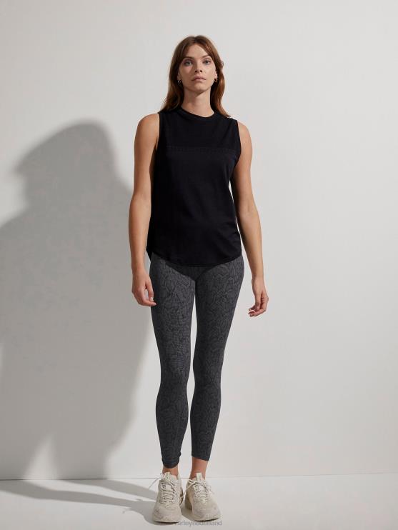 BD04L133 zwart morro tank vrouwen Varley kleding