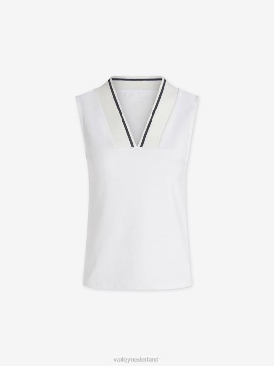 BD04L140 wit harcourt prestatietank vrouwen Varley kleding