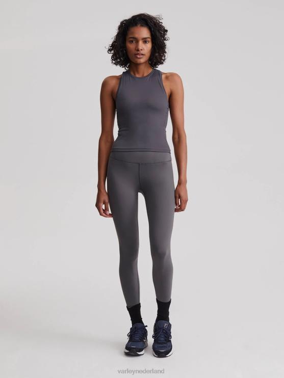 BD04L162 zwartgeblakerde parel gekke tank vrouwen Varley kleding