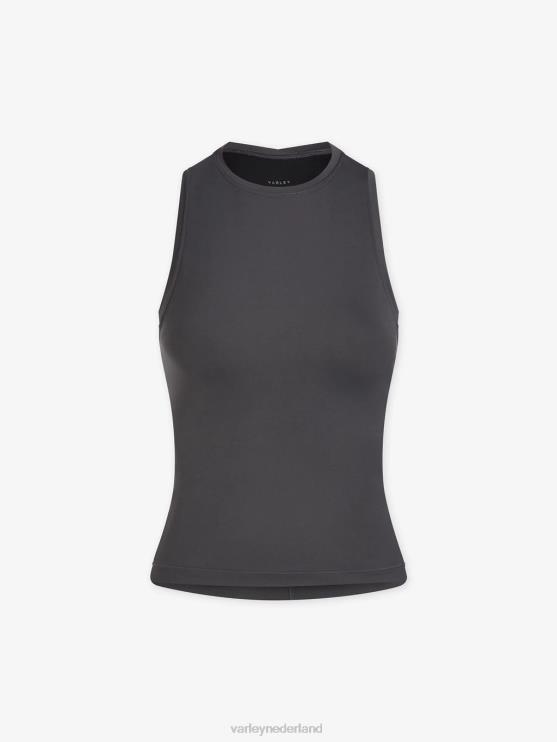 BD04L162 zwartgeblakerde parel gekke tank vrouwen Varley kleding