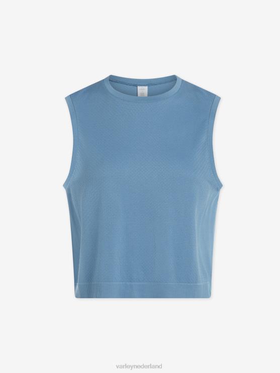 BD04L43 blauwe hemel pagina naadloze gewastank vrouwen Varley kleding