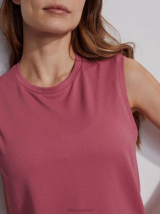 BD04L44 Rose pagina naadloze gewastank vrouwen Varley kleding