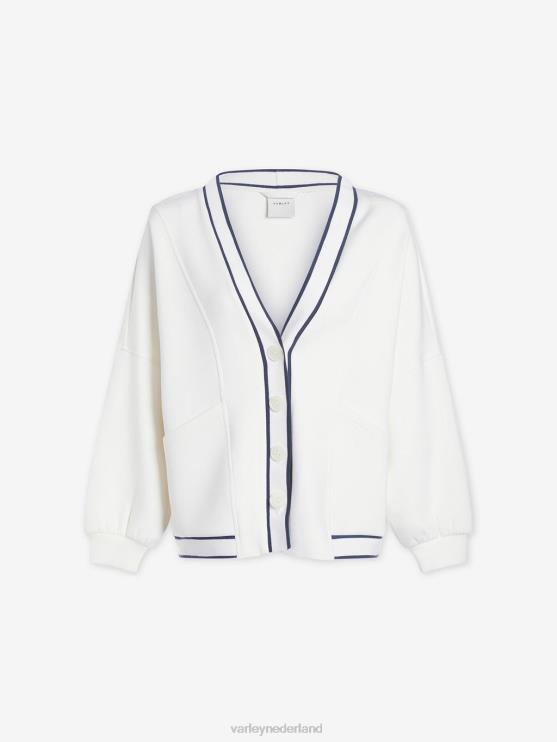 BD04L12 wit decker off-court vest vrouwen Varley kleding