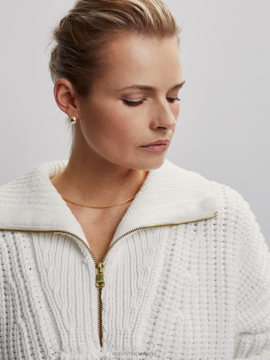 BD04L184 Sneeuwwitje natalia trui met halve rits vrouwen Varley kleding