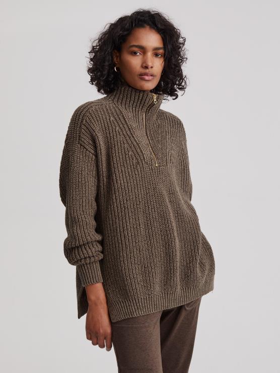BD04L187 winterkoninkje dakota gebreid vrouwen Varley kleding