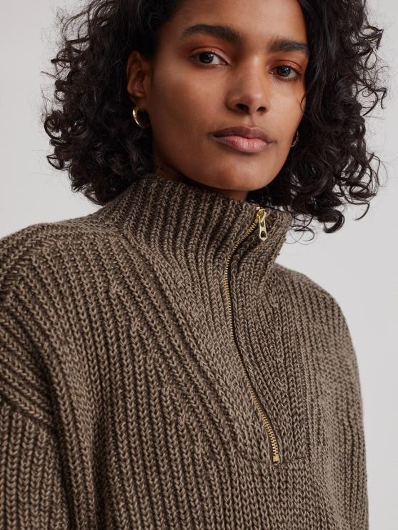 BD04L187 winterkoninkje dakota gebreid vrouwen Varley kleding