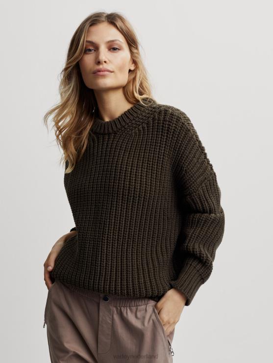 BD04L194 winterkoninkje gracieus gebreid vrouwen Varley kleding